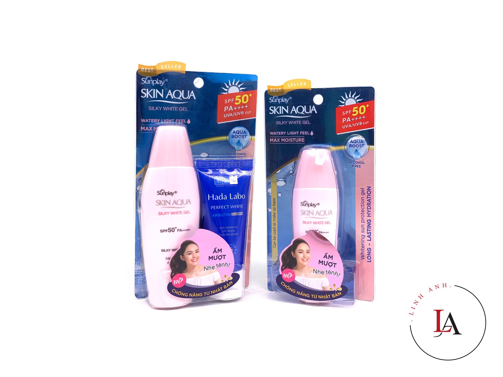 Kem chống nắng Sunplay Silky White Gel